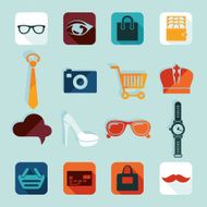 Set of Fashion Icons N90