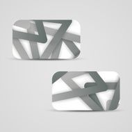 Vector business-card set for your design N39