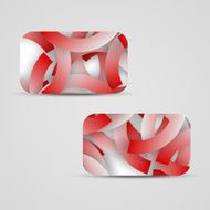 Vector business-card set for your design N40