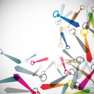 abstract background tie N17