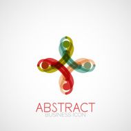 Symmetric abstract geometric shape N184