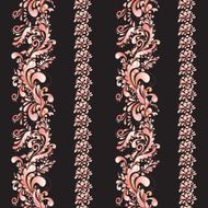 vertical stripes with indian ornament N2