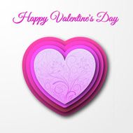 happy valentine's day background cards concepts Vector illustration design N5