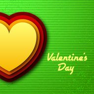 happy valentine's day background cards concepts Vector illustration design N9