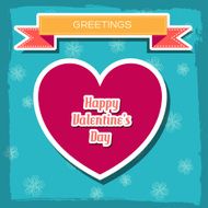 happy valentine's day background cards concepts Vector illustration design N12