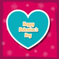 happy valentine's day background cards concepts Vector illustration design N13