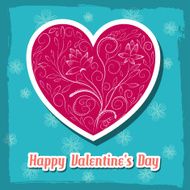 happy valentine's day background cards concepts Vector illustration design N16