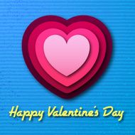 happy valentine&#039;s day background cards concepts Vector illustration design N24