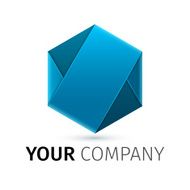 abstract vector logo N21