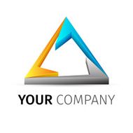 abstract vector logo N22