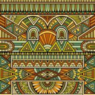 Abstract vector tribal ethnic background N49