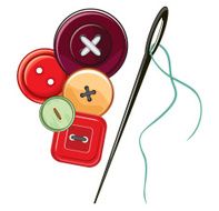 Needle and buttons N2