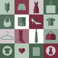 Clothes icon set N3