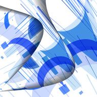 Abstract pattern of lines N47