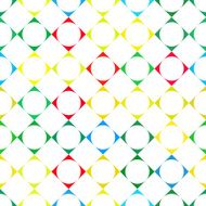 Abstract colorful retro squares seamless background Vector N2
