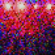 abstract color mosaic check pattern background N5