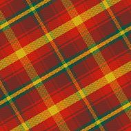 vector pattern Maple Leaf tartan