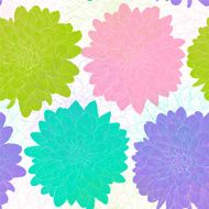 Beautiful seamless background with flowers N2