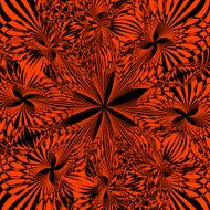 abstract colorful digital floral pattern background