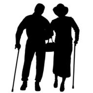 Vector silhouette of a people N45
