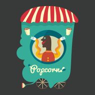 Popcorn seller