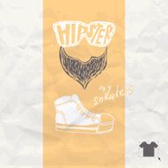 Sneakers Fashion Background