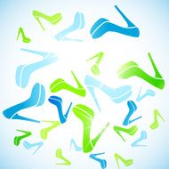 abstract background shoe N12