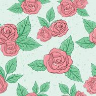 Vintage Rose Pattern N4