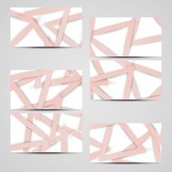 Vector business-card set for your design N45