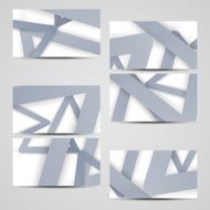 Vector business-card set for your design N46