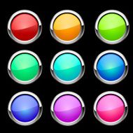 Buttons set Vector N2