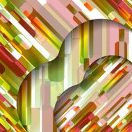 Abstract pattern of lines N48