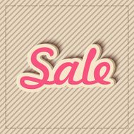 Text design of Sale N3