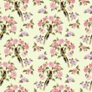 Beautiful Seamless peony pattern