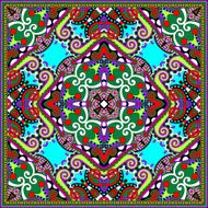 silk neck scarf or kerchief square pattern design N94