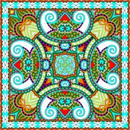silk neck scarf or kerchief square pattern design N97