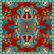 silk neck scarf or kerchief square pattern design N99