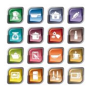 Kitchen Utensils and Appliances Icons N2