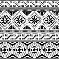 Ethnic ornamental textile seamless pattern N4
