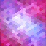 Abstract colorful hexagons background N5