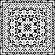 Abstract seamless outline pattern N23
