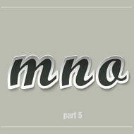 vector paper uppercase alphabet with shadows N3