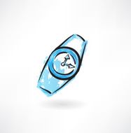 wristwatch grunge icon