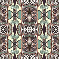 seamless geometry vintage pattern ethnic style ornamental backg N258