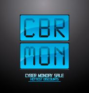 Cyber monday discounts flip clock