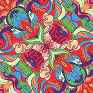 Vector Ornament of seamless Pattern N4