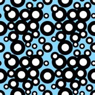 Seamless Pattern Abstract Psychedelic Art Background Vector Il N7
