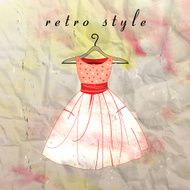 retro dress N2