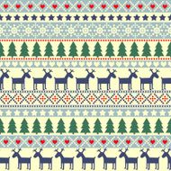 Christmas traditional ornamental pattern