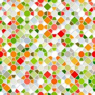 Colorful Seamless Mosaic Pattern N3